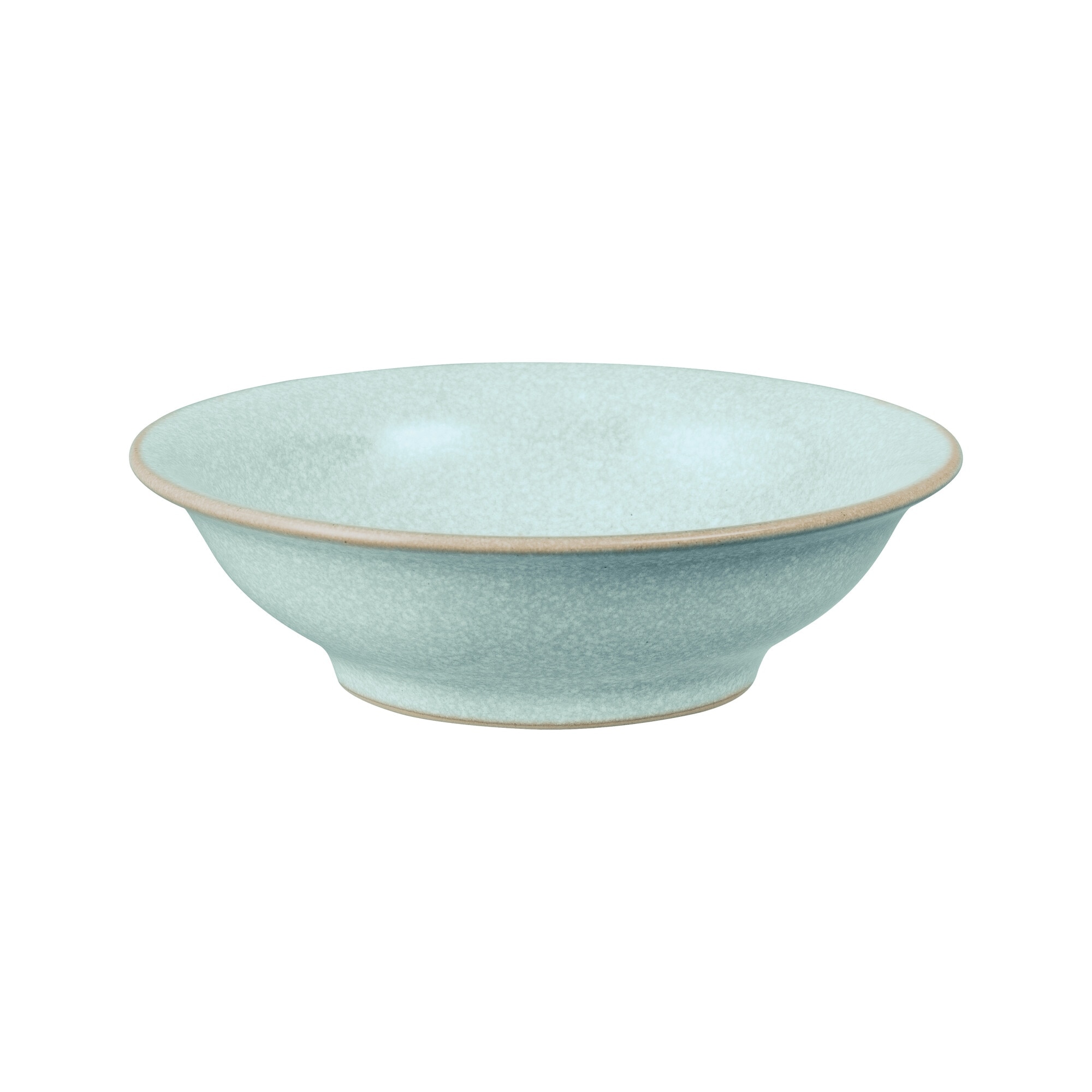 Product photograph of Elements Jade Light Green Small Shallow Bowl from Denby Retail Ltd